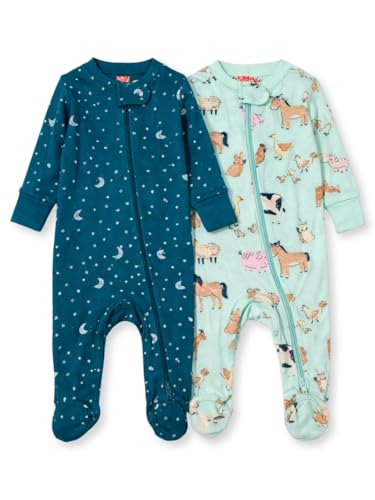Image of TuddyBuddy 100% Cotton Multi Color Zipper Romper Sleepsuit /Romper /Jumpsuit for Baby Boy & Baby Girl