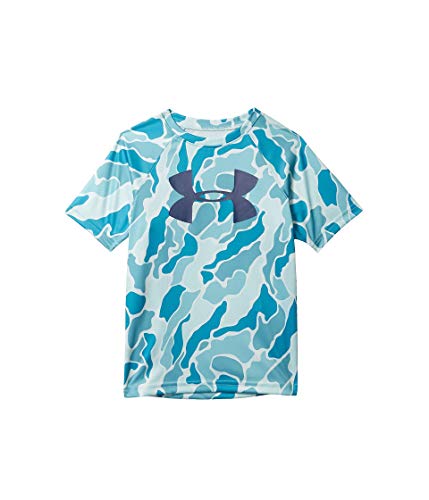 Image of Under Armour Boys' Tech Big Logo Printed Short Sleeve Gym T-Shirt