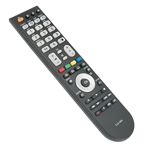 AULCMEET CLE-984 CLE-993 Replacement Remote Control Compatible with Hitachi 4K OLED Smart TV L32H01UA P50T01U L37VR1U L37V01E L37V01U L37V01EA L37V01UA L32HP01 L32HP01U L32A01A P50T01UA - Image 3