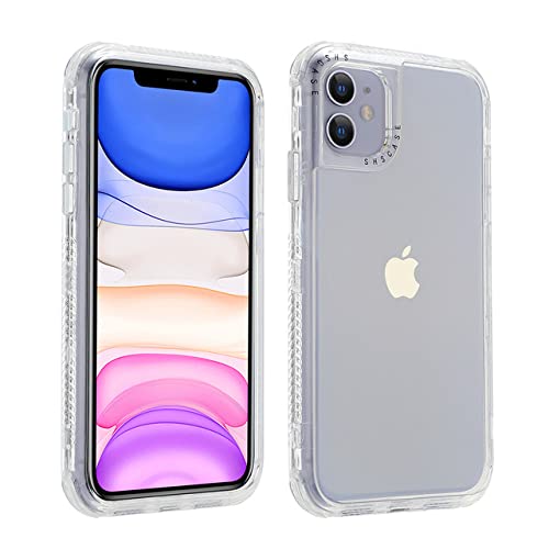 Coque iPhone 12 antichoc transparente et robuste couleur bonbon