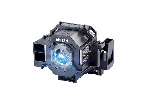 Image of ABITAN ELPLP42 / V13H010L42 for Epson Projector Bulb PowerLite Home Cinema 83+ 83 822p 400W EPM-83 410W 400WE 280 822H 83H 83C EX90 EMP-83HE H330A H371A H330C H330B Replacement Lamp.