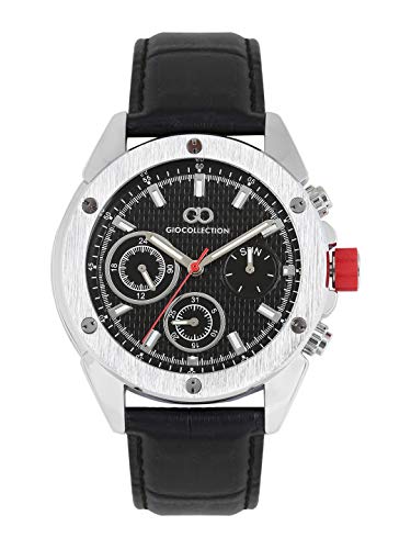 Gio Collection Multifunction Black Dial Men’s Watch – G1001-01