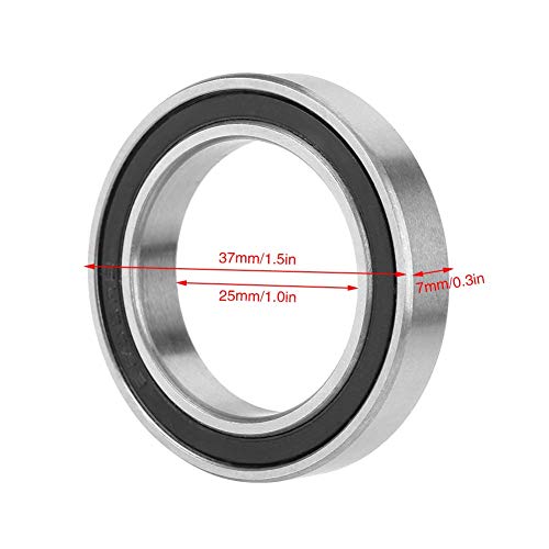 10Pcs Rillenkugellager 25 × 37 × 7mm 6805-2RS High Speed ​​Lagerersatz für Motoranwendungen