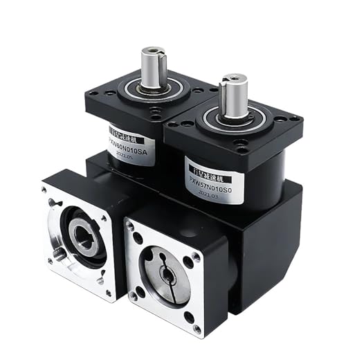 Réducteur planétaire à angle droit PXW60 pour éliminer le jeu mécanique sur servomoteur 60