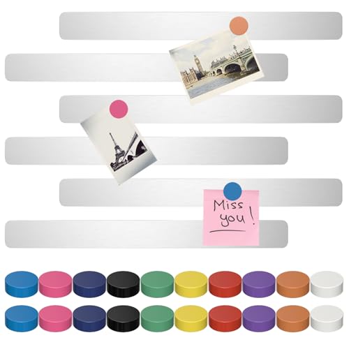 Chiluxendo 6 Stück Selbstklebende Magnettafel