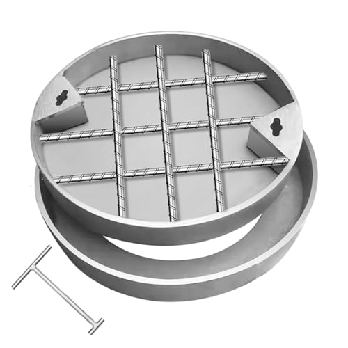 Tapa de alcantarilla de acero inoxidable de alta gama con resistencia de 1 tonelada