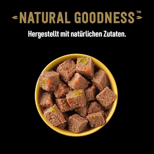 Cesar NATURAL GOODNESS Premium Bio Hunde Nassfutter in der Schale Terrine mit Huhn 16x100g
