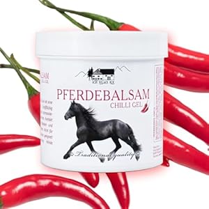 Gel/Crema Masaje Fisioterapia con Efecto Calor | para Dolores Musculares y Articulaciones especial para el Dolor de Espalda | Balsamo de Caballo que actua como Crema Antiinflamatoria