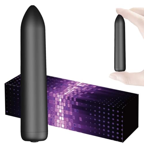 Gsttoomeep Mini Handheld Electric Massager - 10 Modes Waterproof Rechargeable Deep Tissue Massager for Back Neck & Shoulder Black