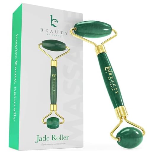 Jade Roller for Face - Skin Care Tools Used With Beauty Products, Jade Face Roller for Face, Small Eye Roller for Puffy Eyes, Face Massager for Women Face Care, Facial Roller Self Care Gifts for Women