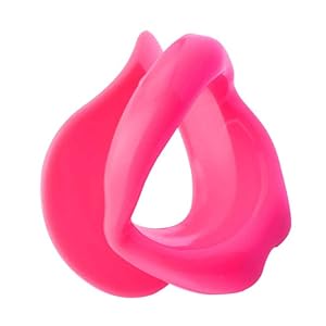 Silicone Lips Exerciser Facial Muscle Tightener Face Lifting Mouth Stretcher Trainer Mouth Exerciser Lips Muscle Trainer Mouth Muscle