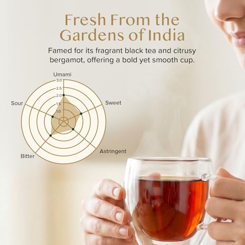 Image of VAHDAM Earl Grey Tea Loose Leaf (12oz|170+ Cups) Black Tea with Bergamot