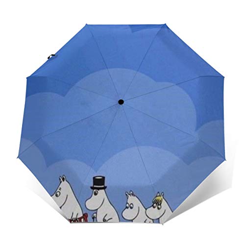 自動折り傘 Moomin ムーミン メンズ レディース 耐強風 人気新品 ワンタッチ 梅雨対策 晴雨兼用 日傘 超撥水 自動開閉 大きい 頑丈な ビッグサイズ ギフト 大きい 折り畳み傘 自動開閉