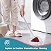 2 Pack Spin Mop Heads Replacements for Ocedar Easywring 1 Tank System Mop Replace Head Attachments, Microfiber Chenille Mop Pad Spin Mop Refill for O Cedar Mop Head