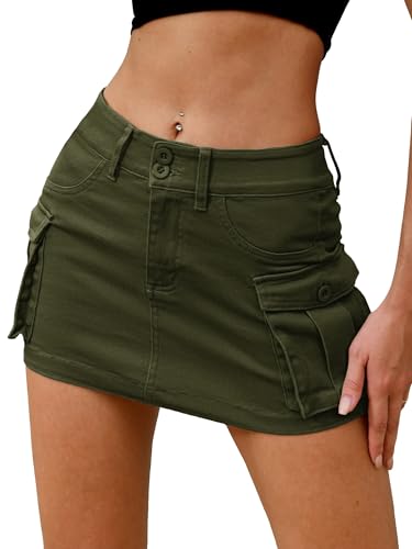 ELLEVEN - Mini Cargo Skirt