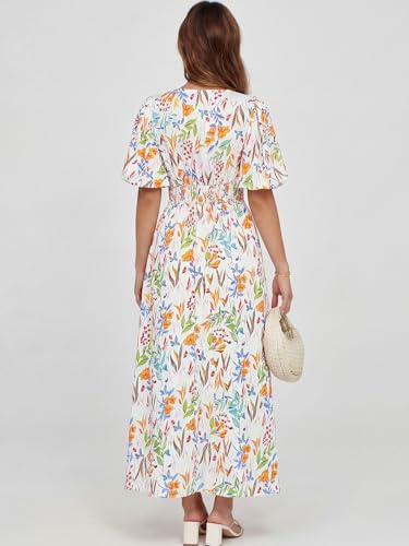 Image of Sissyaki Women's Floral Maxi Dress 2026 Summer Spring Wedding Guest Dress