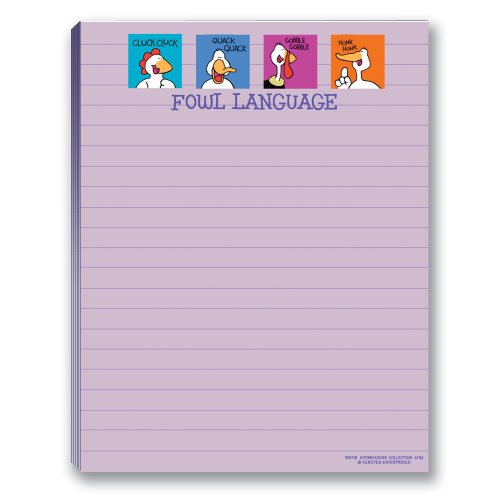 Stonehouse Collection | Funny Adult Note Pad Assorted Pack | Usa Made | 4 Novelty Notepads - Funny Office Supplies (4) #TOP4