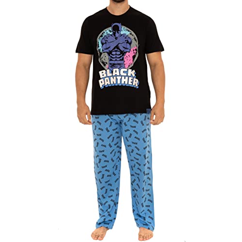 Marvel Mens Pajamas Black Panther2