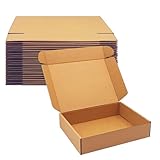Shipping Boxes 9x7x2 inch 25 Pack,Brown Corrugated Boxes Mailer Packaging for Mailing Small Business，E-Commerce Gift Boxes for Wrapping Present Moving Storage Heavy Duty Recycled Cardboard Boxes