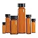 Wheaton Science Products W224684 Amber Borosilicate Glass Series Organic Vial in Lab File, PTFE/Rubber Liner, 8 mL Capacity (Pack of 144)