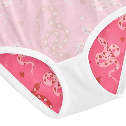 Little Girl Underwear Toddler Panties Kids Undies Snakes Soft Cotton Briefs 2T-8Y 5
