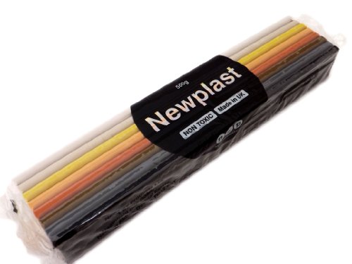Newplast Multicultural Block of Clay (500g), Multicolor