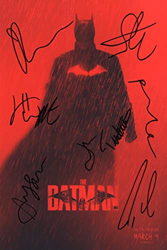Photo dédicacée du film Batman + autographe imprimé certifié, édition limitée Cover