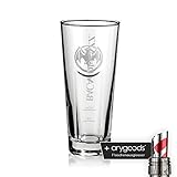 bacardi razz dose wo kaufen Breite: ca. 7.00 cm Bacardi Glas Gläser Rum Razz Event Longdrink Gastro Bar Deko NEU + anygoods Flaschenausgiesser