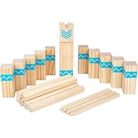 small foot Viking game Kubb Active, made of FSC 100% certified wood, outdoor game for the whole family, 12036