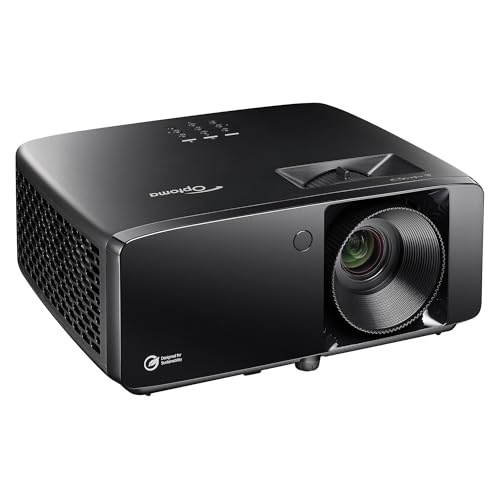 Optoma HZ41 4600-Lumen Full HD Laser DLP Home Theater and Gaming Laser Projector - Black - Image 10