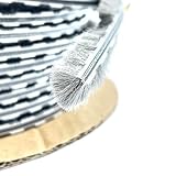 Zipper Pile Weatherstrip .187