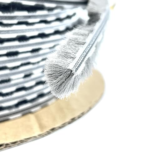 CRL Z78238C Zipper Pile Weatherstrip .187