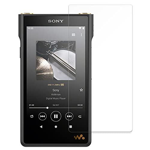 MotoMoto フィルム sony WALKMAN NW-WM1AM2 用の 9H(強化ガラス 同等の高硬度) ブルーライトカット 超透明 日本製