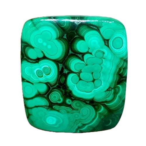 Cabochon malachite naturelle GH_NAT_03960 de qualité pour joaillerie