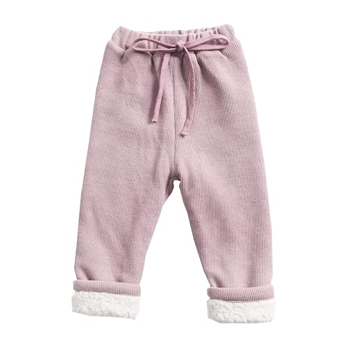 Alunsito Unisex-Kinder-Baumwollhose, warme Herbst- und...