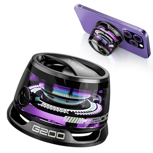 ZNCRSISTY G200 Magnetic Bluetooth Speaker with RGB Light - Portable Mini Bluetooth Speaker, Full-Range Stereo Sound for 7H Playtime, Game Mode, Perfect Teen Gift for Outdoor Adventure Party