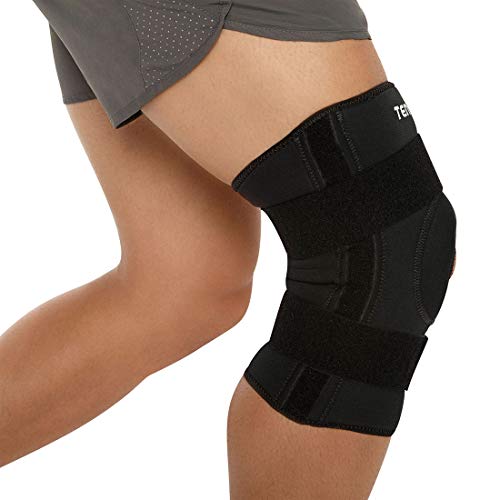 Tensor Neoprene Patelar Reforçada, Joelheira Adulto Unissex, Preto (Black), M