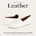 Frye Melanie Slip On Shoes for Women Crafted from Premium Leather with White Rubber Toe Bumpers and Soles, Leather Lining, and Removable Footbeds – 1 ¼” Outsole, White - 10 M
