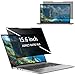 KiimLaa Filtro Privacy Nanoadesiva Rimovibile per Laptop 15,6 pollici 16:9 Pellicola Protezione, Anti-Riflesso e Filtro Luce Blu per HP/dell/Acer/Lenovo/Thinkpad/Samsung/ASUS/Sony 15,6'(346 * 204) mm immagine