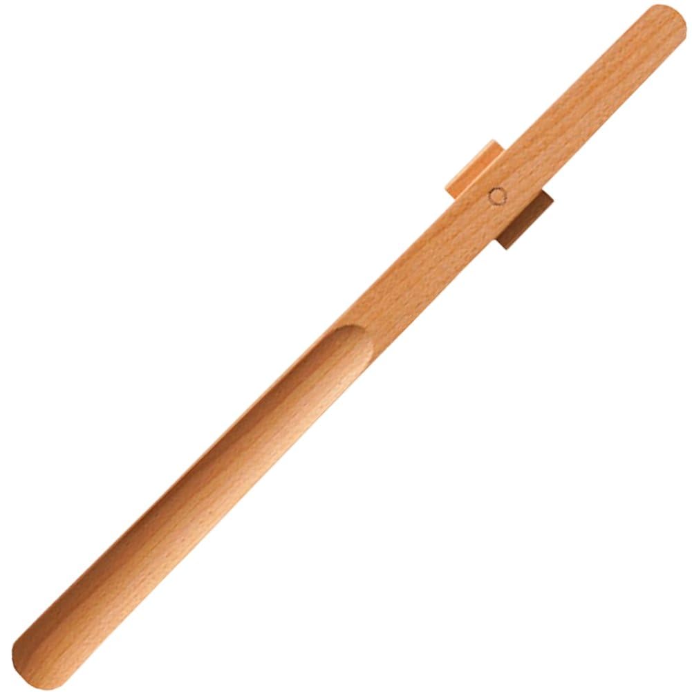 Sslvya 55cm Wood Shoe Horn with Magnetic Base Portable Shoe Lifter Helper Suitable for Elderly and Pregnant Women Use