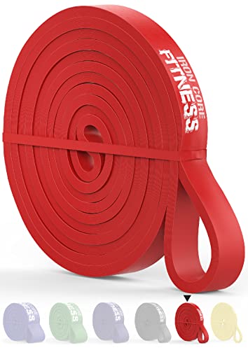 Rubber Workout Bands for Pull Ups Assisted Light Stretch Resistance Bands for Exercise. Workout Power Loops. Training Bands for Women and Men Gym Crossfit