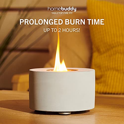 HomeBuddy Small Tabletop Fire Pit GoTinySpace