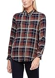 esprit hemdbluse kariert Regular fit s.Oliver Damen Hemdbluse mit Karomuster dark blue check 34