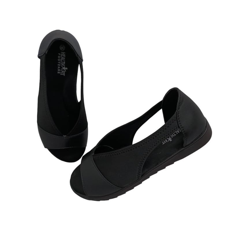 Image of HEALTH FIT Extra Soft Ortho Care Diabetic & Orthopedic Sandal /Doctor Sandal-With Arch Support & Back Support Footwear & stylish for Girl's /Women's