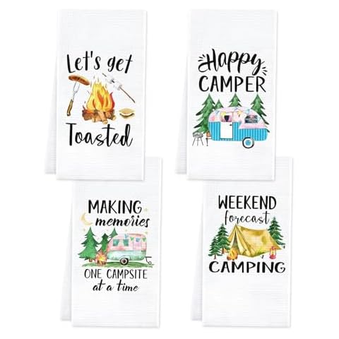 Soulnioi Absorbent Microfiber Kitchen Towels Set Cover