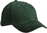 Myrtle Beach Softlining Raver Cap mit Leichter Laminierung Gr. One Size, Green - Dunkelgrün
