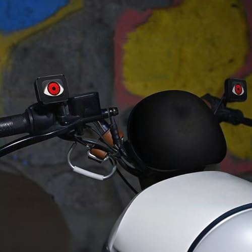 Ojos LED para motocicleta luces impermeables 12V 36V de seis modos para scooter y coche 3