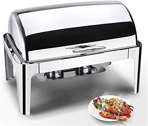 Aquecedor de alimentos, prato de atrito prato de aço inoxidável, prato de chafer chafing aquecedor b