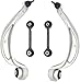 10pcs Front Lower Upper Control Arm Suspension Kit fit for 2009 2010 Audi A4/Quattro A5/Quattro Q5 S4,2008 2009 2010 Audi S5