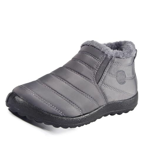 Snow Boots for Women, Memory Foam Winter Boots, Waterproof Snow